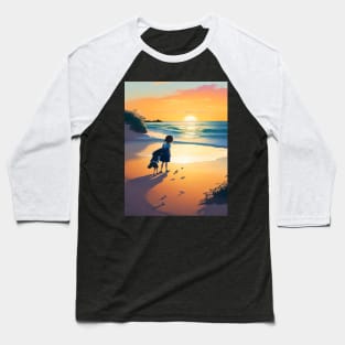 Two sisters on the beach Baseball T-Shirt